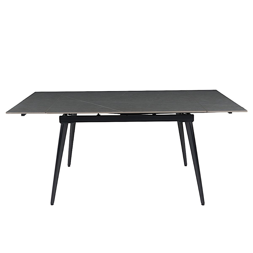 Стол керамический LA ALTA DENVER ARMANI GRAY 120, каркас черный