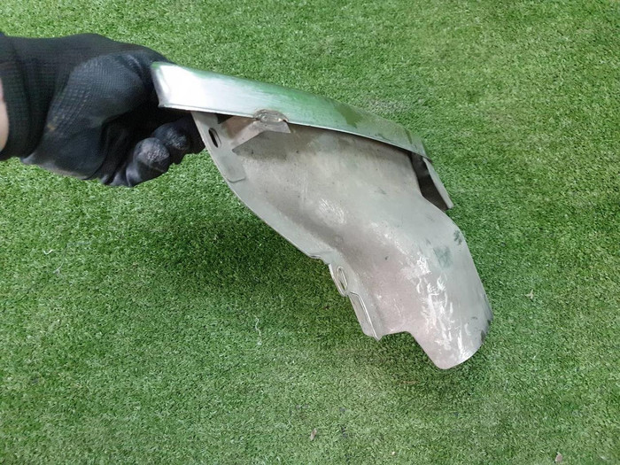 Насадка глушителя правая Mercedes C W205 (2014-2018) AMG