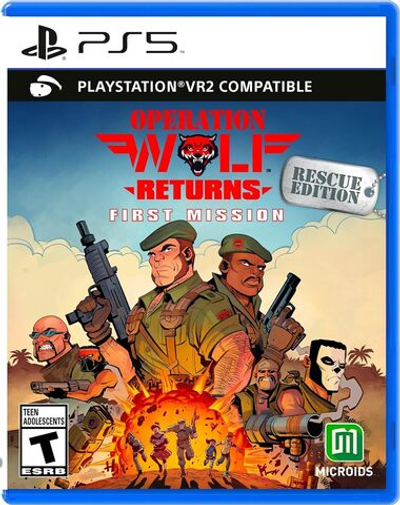 Игра Operation Wolf Returns: First Mission PSVR2 (Английская версия) для PlayStation 5