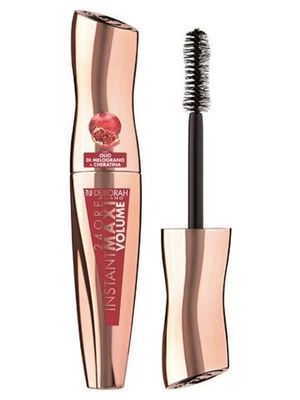 DEBORAH Тушь для ресниц максимальный объем с гранатом 24ORE INSTANT MAXI VOLUME MASCARA тон черный 12 мл