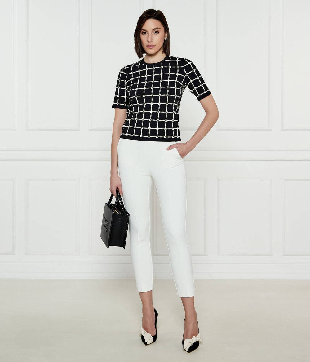 Брюки Elisabetta Franchi - белый(PA07651E2)