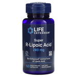 Life extension super R-lipoic acid 240mg 60caps.