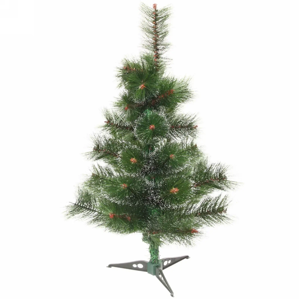 Ёлка «Сибирская» 90 см, леска белый иней (50 веток)