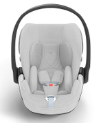 Коляска 3 в 1 Cybex Priam IV Chrome Brown complete и автокресло Cloud T i-Size Platinum White Plus Cozy Beige
