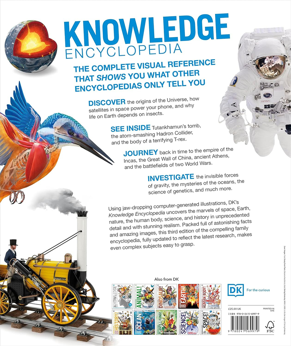 Knowledge Encyclopedia: The World as You've Never Seen it Before (DK Knowledge Encyclopedias) Hardcover