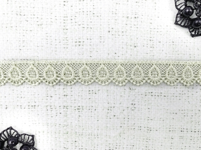 Кружево плетеное, ш. 2-2,2 см, слоновая кость