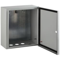 Корпус металлический ЭРА SIMPLE ЩМПг-00 (290х220х155) IP54 У2 серый | Корпуса металлические с монтажной панелью