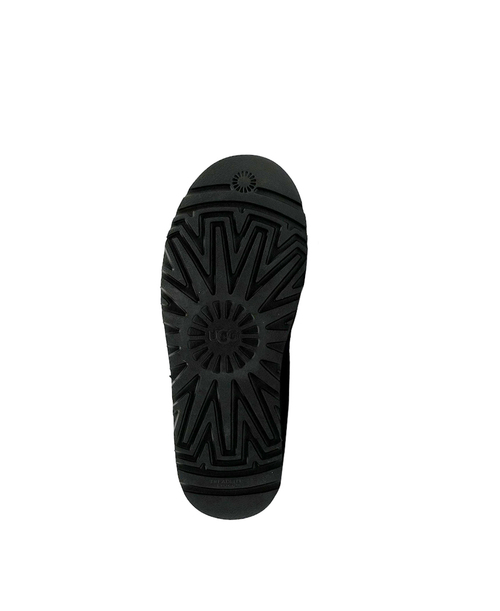 FLEX SLIPPER MEN Black Leather