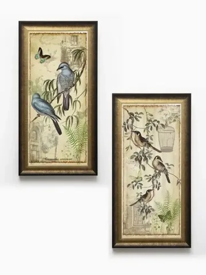 Картина на стену интерьерная 2 шт 44,5*23 см