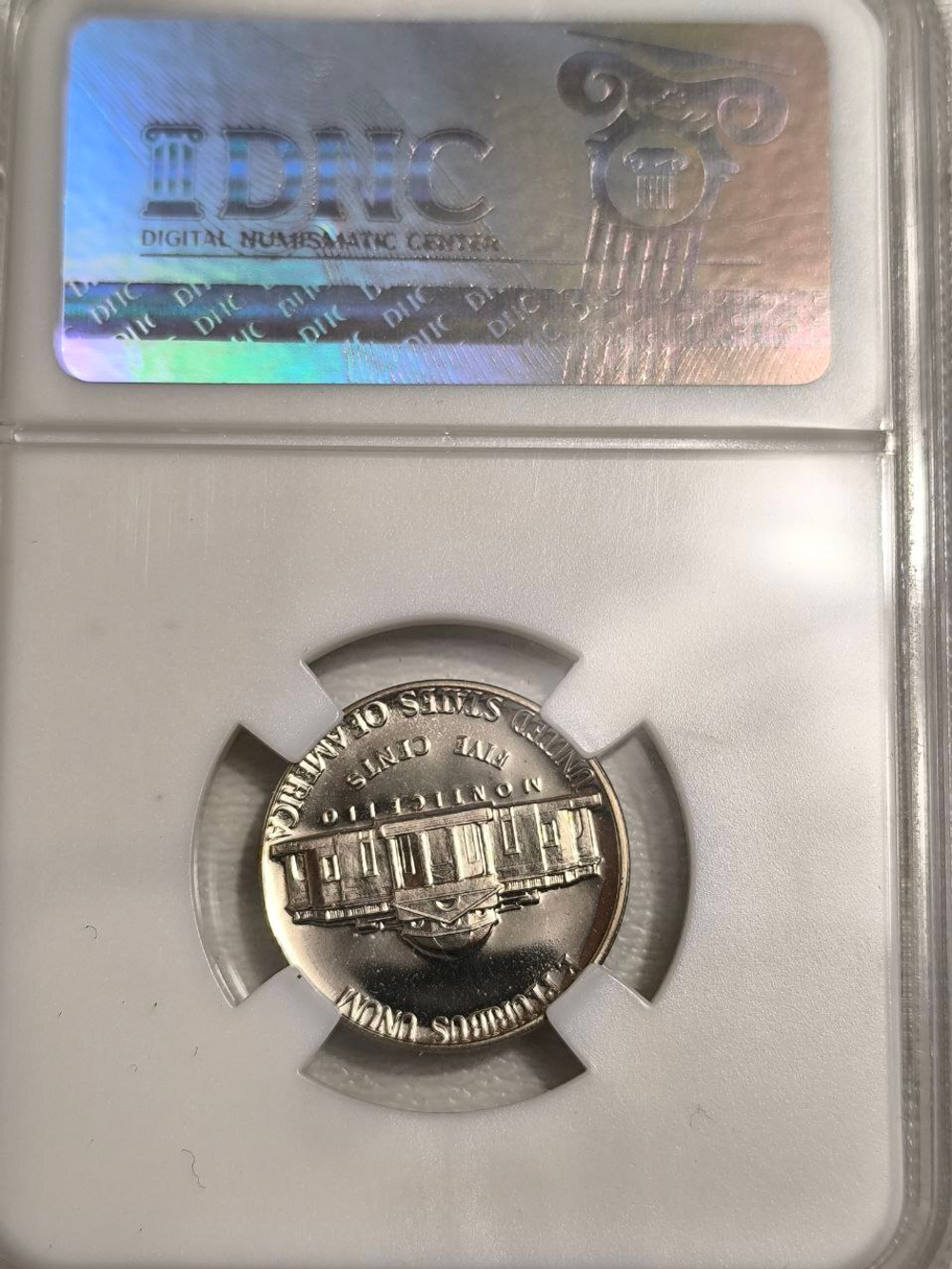 Монета США 5 центов 1973 год "Jefferson Nickel (Джефферсон)"