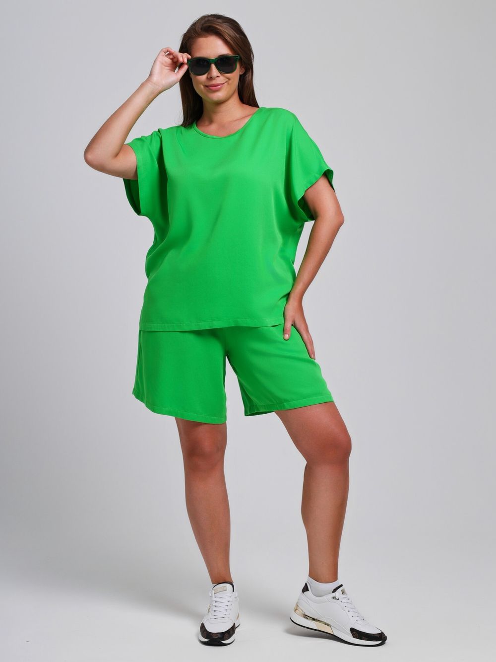 Шорты Летний драйв-3 Виотекс ЯРКО-ЗЕЛЁНЫЙ