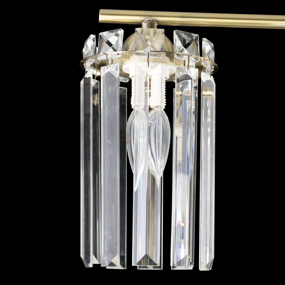 Citilux AXIS CL313263 Люстра хрустальная потолочная Бронза