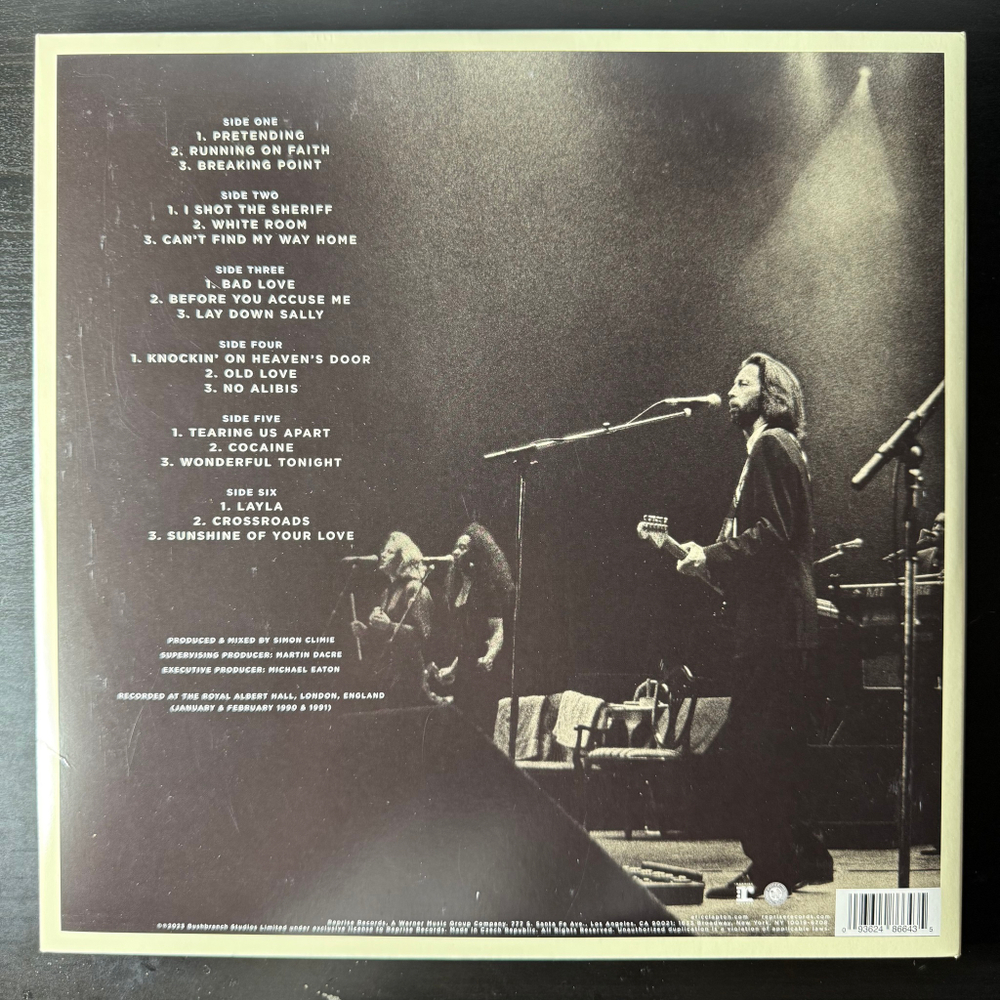 Eric Clapton – 24 Nights: Rock 3LP (Чехия 2023г.)