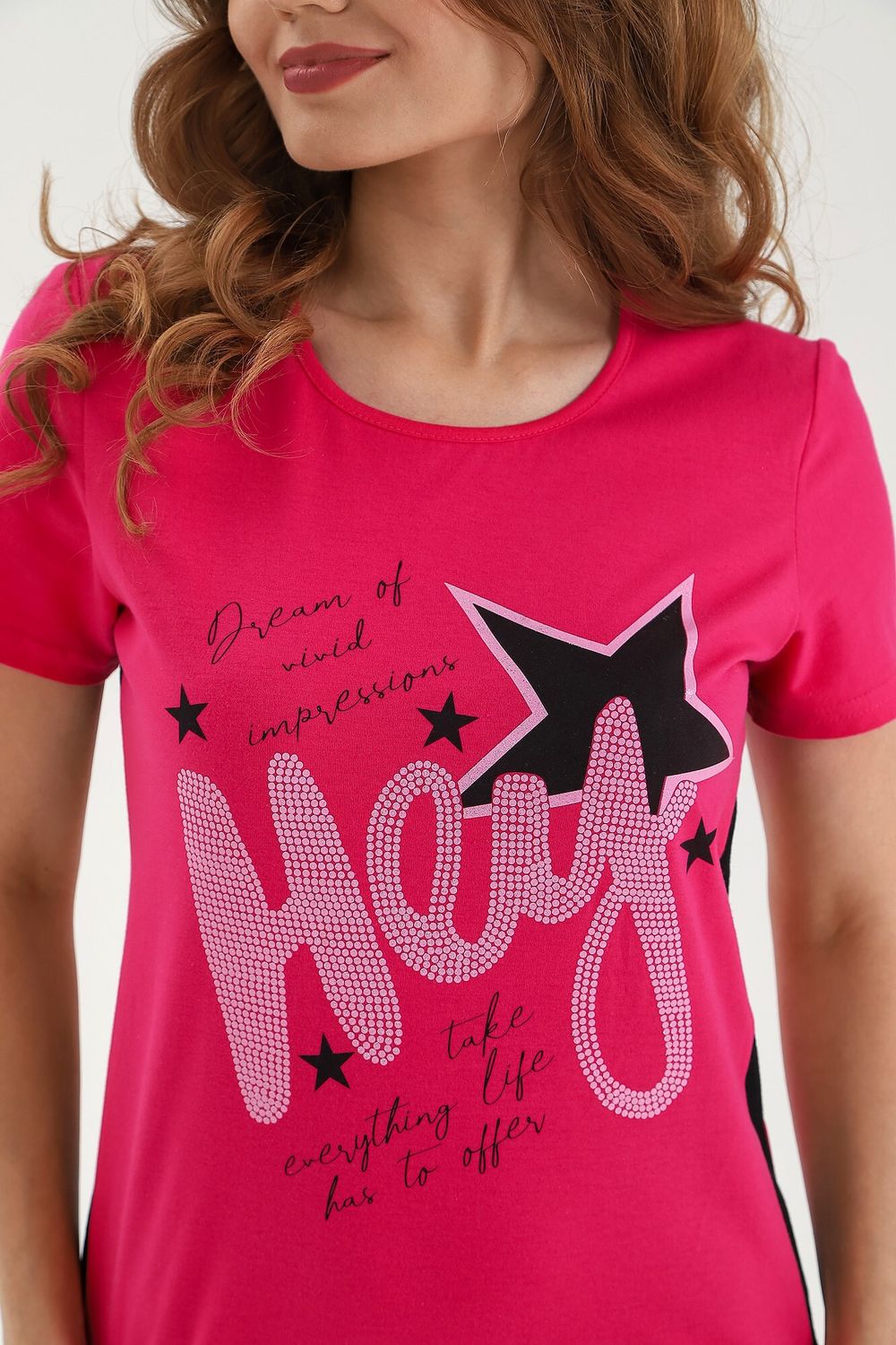 Туника Дина Виотекс МАЛИНОВЫЙ