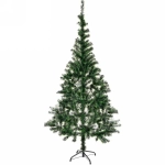 Ёлка «Северное сияние» 210 см, ПВХ зеленый иней (550 веток)