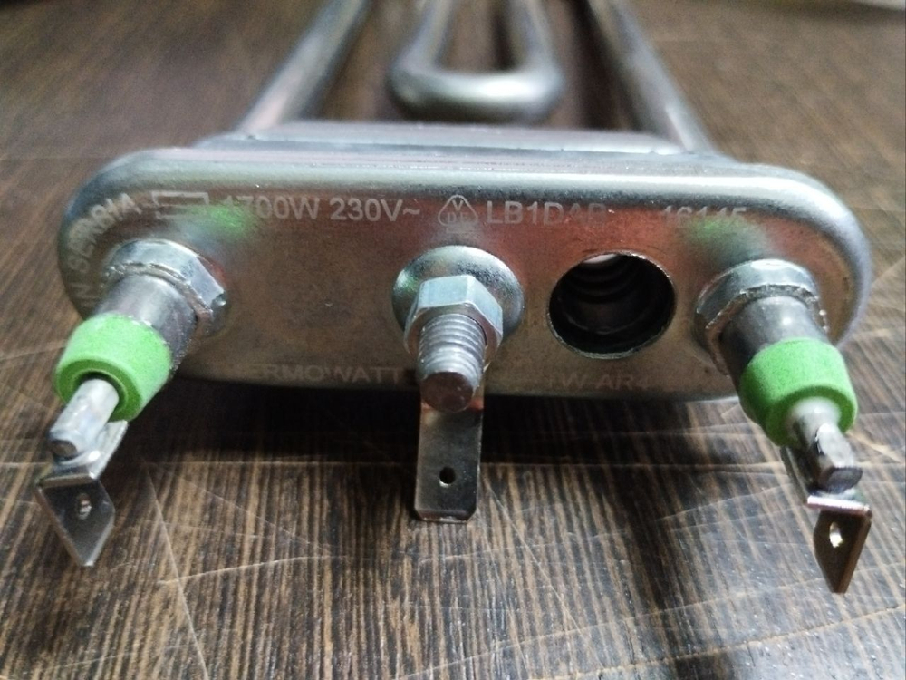 ТЭН 1700W, TW, 169мм, прямой, отверстие под датчик