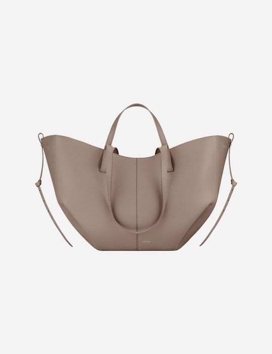 Сумка Polene Cyme Edition Textured Taupe