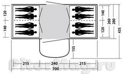 Палатка Easy Camp Lakewood 800