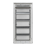 Основание силового щита Nova с DIN-рейками 48мод. IP41 PROxima EKF nv-pbase-48