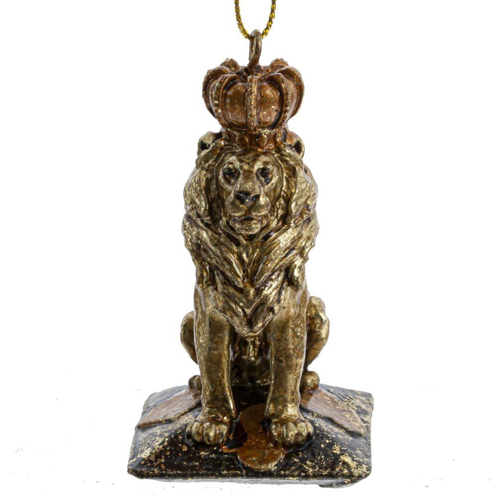 GAEM Фигурка декоративная подвесная "Лев", L4 W4 H8 см, 2в.