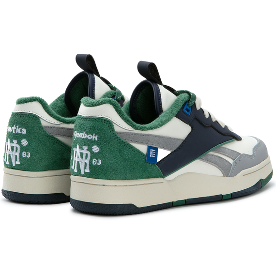 Reebok Винтажные баскетбольные кроссовки Low Top Бело-зеленый Унисекс