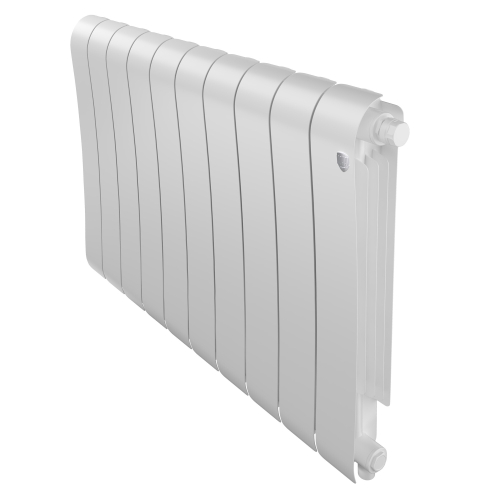 Радиатор биметаллический Royal Thermo Infinity 500 Bianco Traffico VR80 - 10 секц.