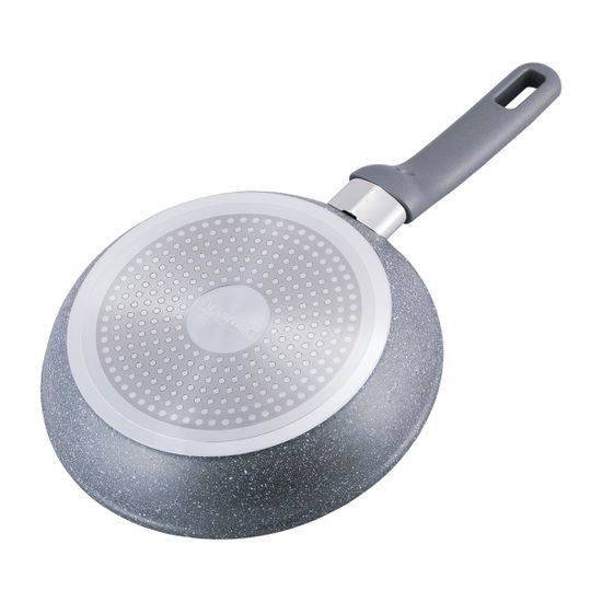 Сковорода 22 см. из литого алюминия Kamille KM 4286GR с мраморным покрытием