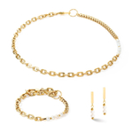 Серьги-пусеты Coeur de Lion White-Gold 1120/21-1416