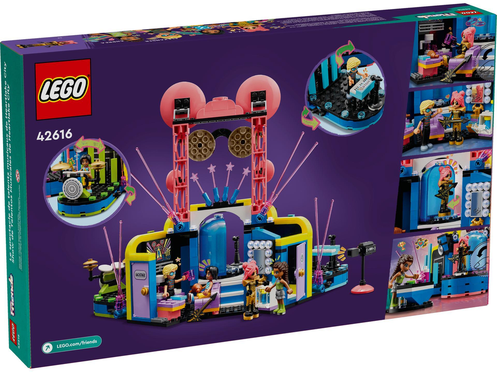 LEGO Friends 42616 «Музыкальное шоу талантов» — сцена, свет и звездные выступления