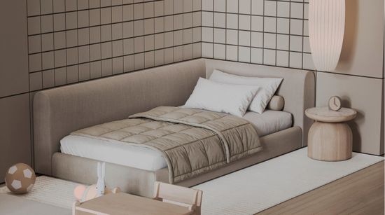 Кровать угловая Тито