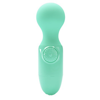 Мятный мини-вибратор с шаровидной головкой Baile Pretty Love Mini Stick BI-014998-2