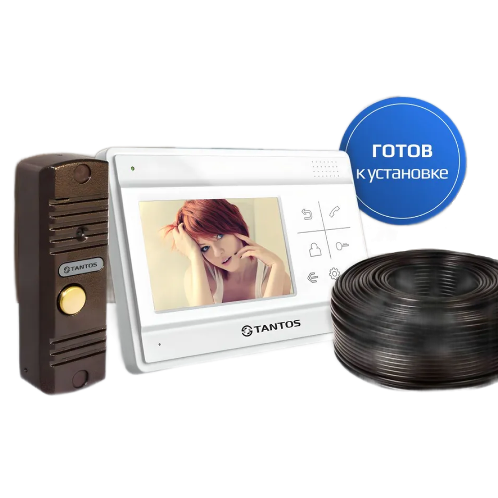 Комплект домофона "Базовый" Tantos LILU Walle