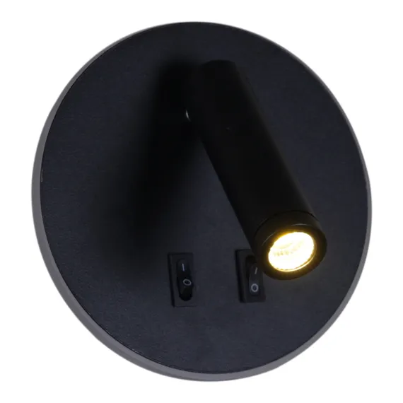 86203-9.2-001KT LED12W BK светильник настенный