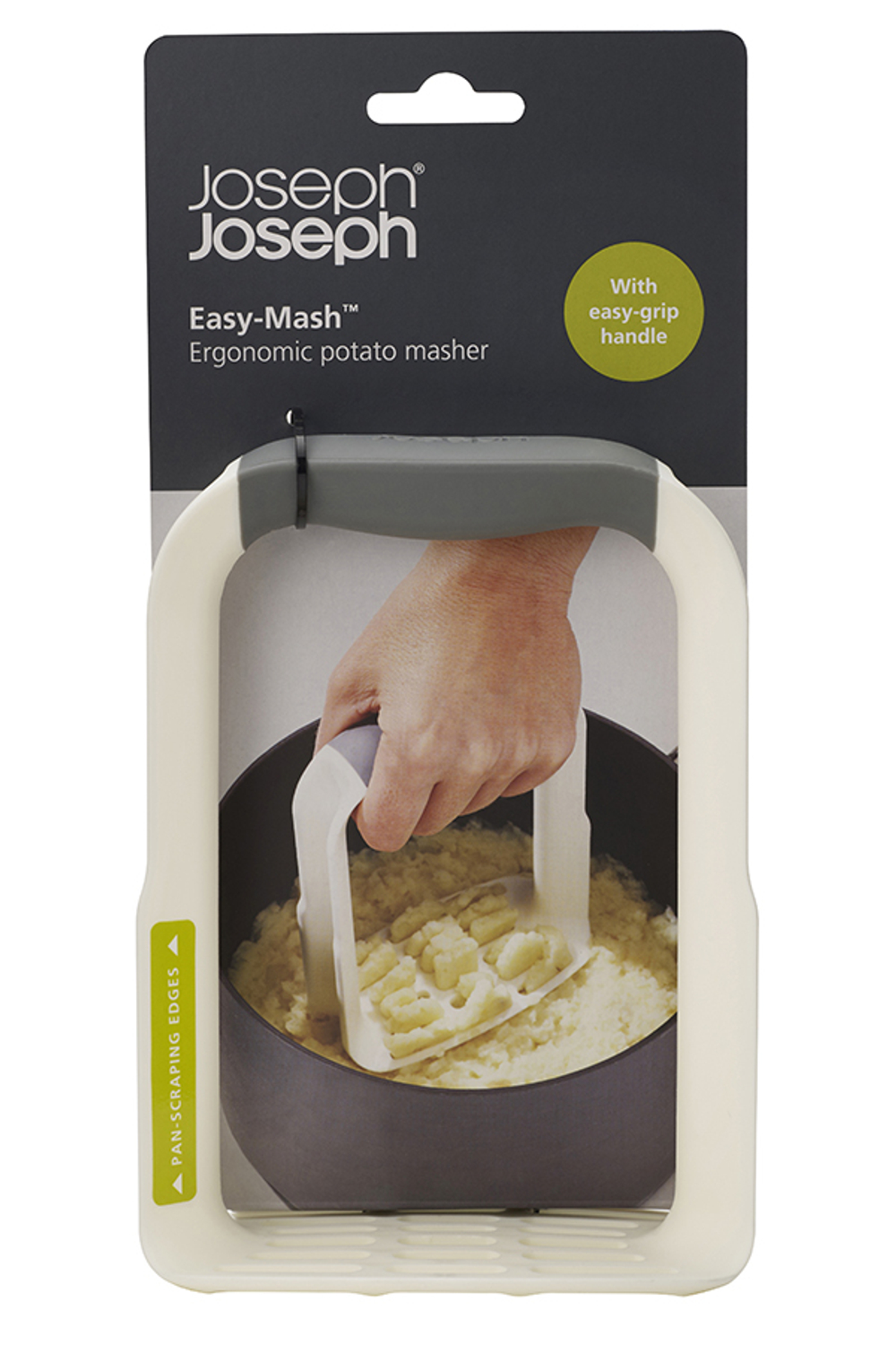 Толкушка Easy-Mash белая, Joseph Joseph