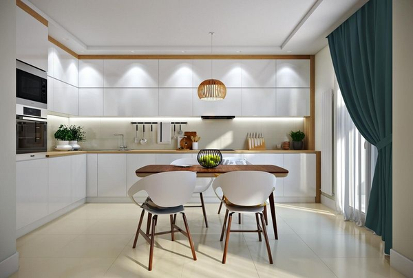 Примеры современных дизайнов кухонь из интернета