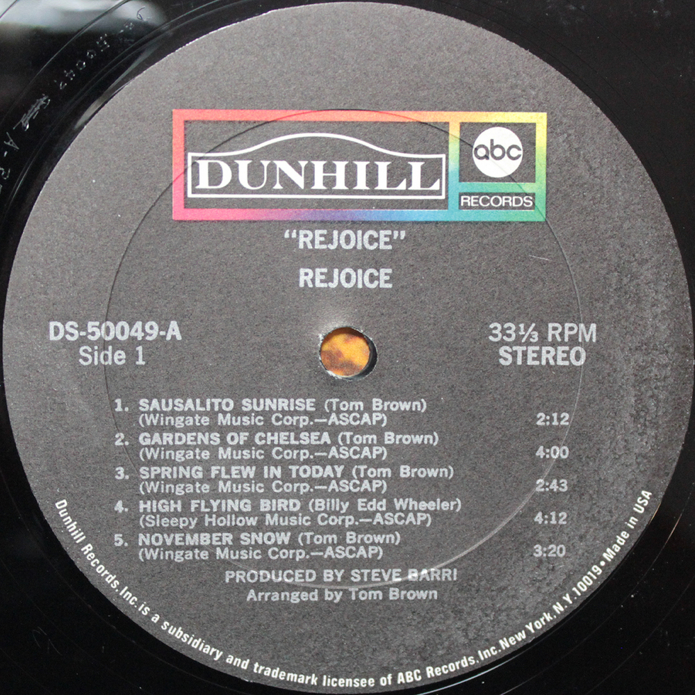 Rejoice! / Rejoice (LP)