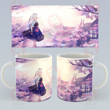 Кружка "Genshin Impact / Геншин - Аяка"