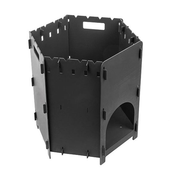 Печь под казан сборная ПКM-01, ст.3 мм, термостойкое покрытие, (T-HS-PKM-01) Helios