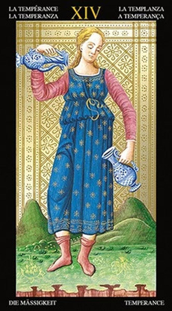 Golden Visconti Tarot - Grand Trumps / Таро Висконти Золотое. Старшие Арканы