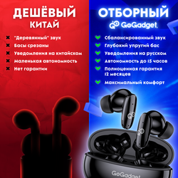 Беспроводные наушники GoGadget CityBuds 1