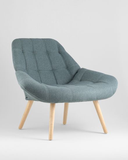 Кресло Олби Квадро зелёный