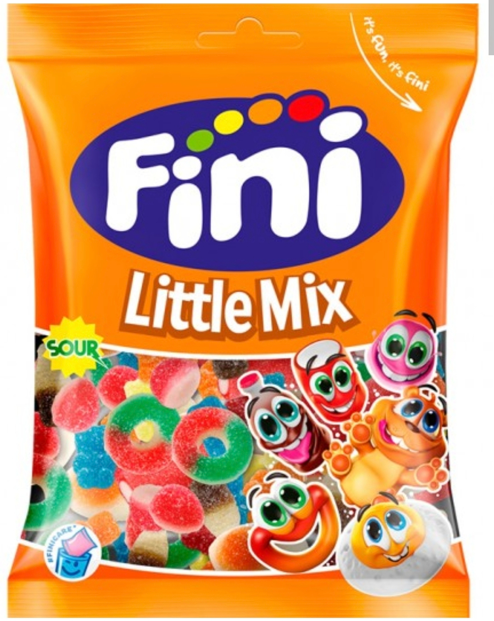 Мармелад жев."Мини микс в сахаре" 90гр /FINI Испания/