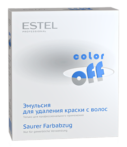 ESTEL Эмульсия для удаления стойких красок с волос COLOR OFF