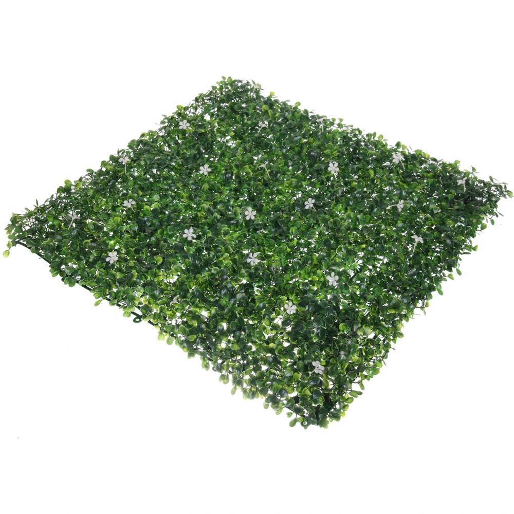 Трава искусственная «Green garden» 50*50см трава с цветочками