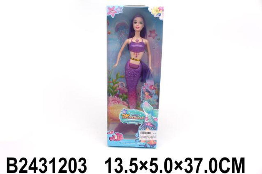 Кукла тип Модница Русалка 37см, коробка HJS5507