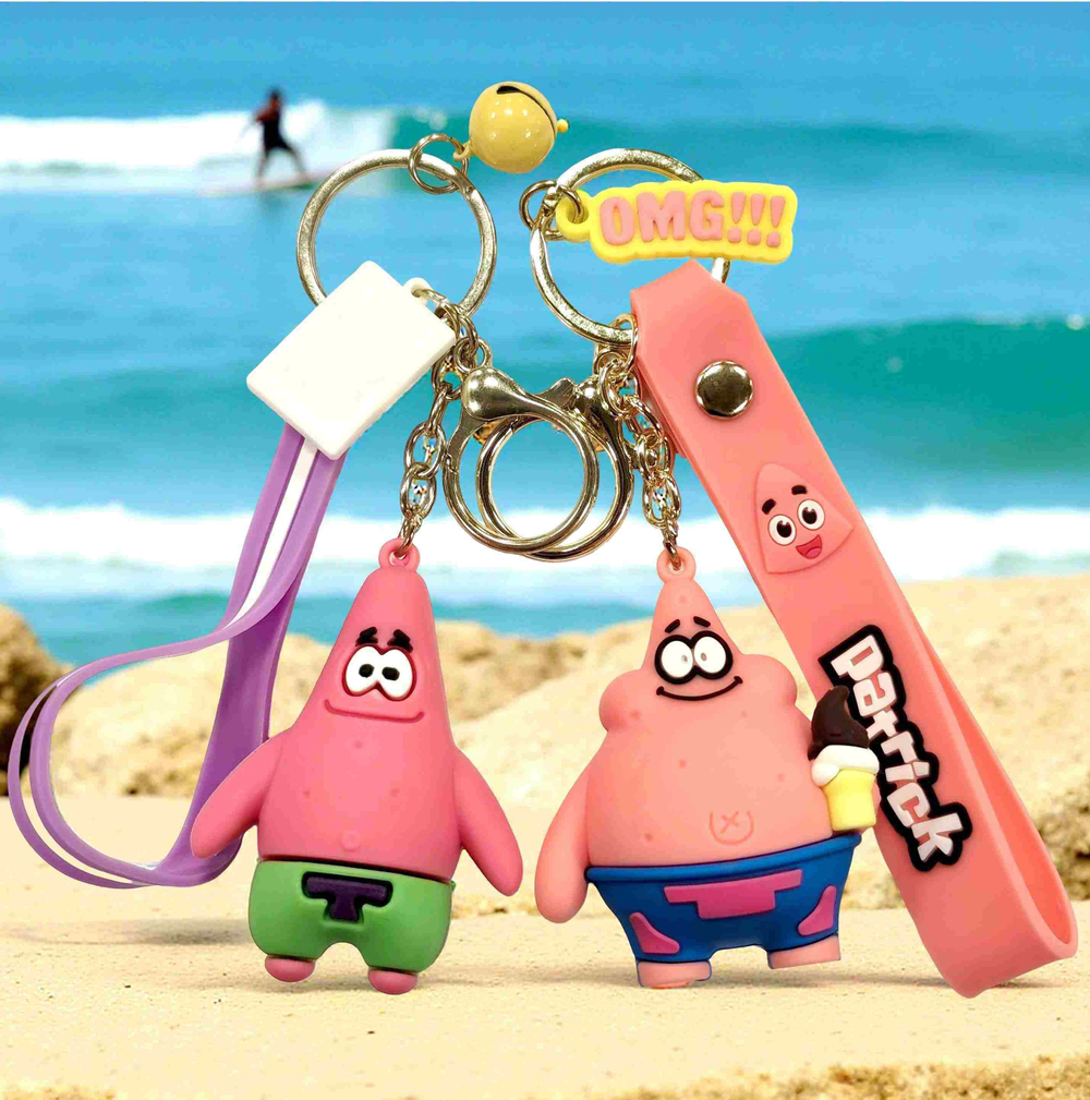 Брелок в ассортименте, силикон