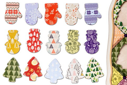 Рамки-вкладыши "Лоскутки" Узоры Сегена