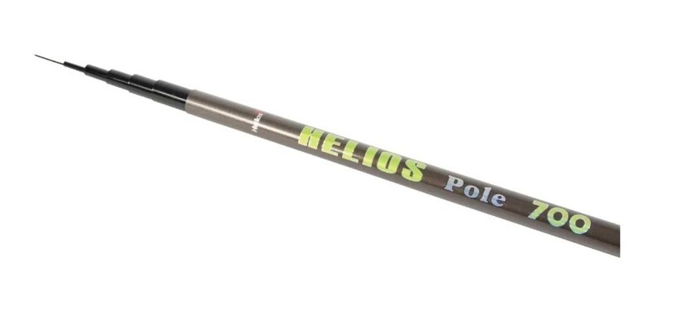 Удилище маховое телескопическое Helios Pole HS-700BK, 7 метров, без колец