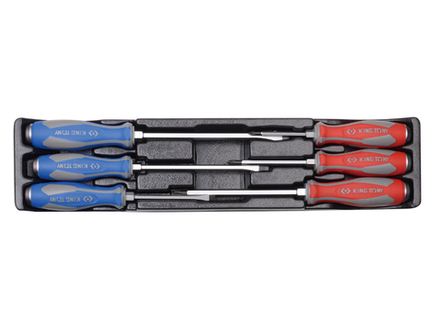 Набор отверток силовых king tony 9-30206mr