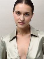 Пусеты Shell Pimp Silver